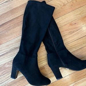 Chic Black Heeled Women's Boots from Andre Paris